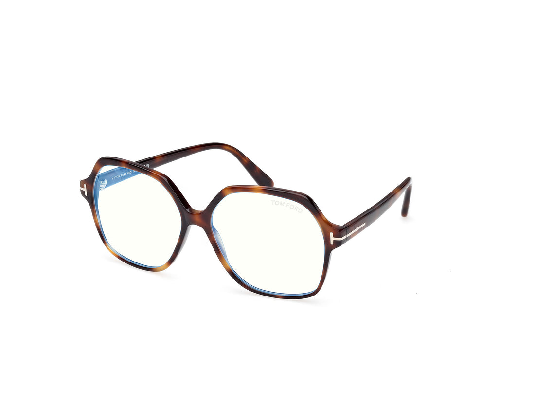 Lunettes de vue tom ford ft6062-b 053 havana geometric masculino taille 57mm - Vue principale