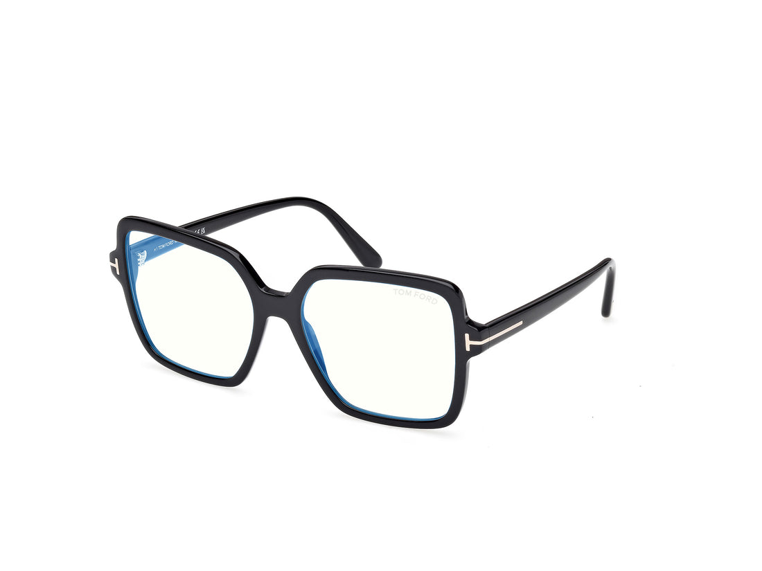 Óculos graduados tom ford ft6063-b 001 negro square femenino tamanho 56mm - Vista principal