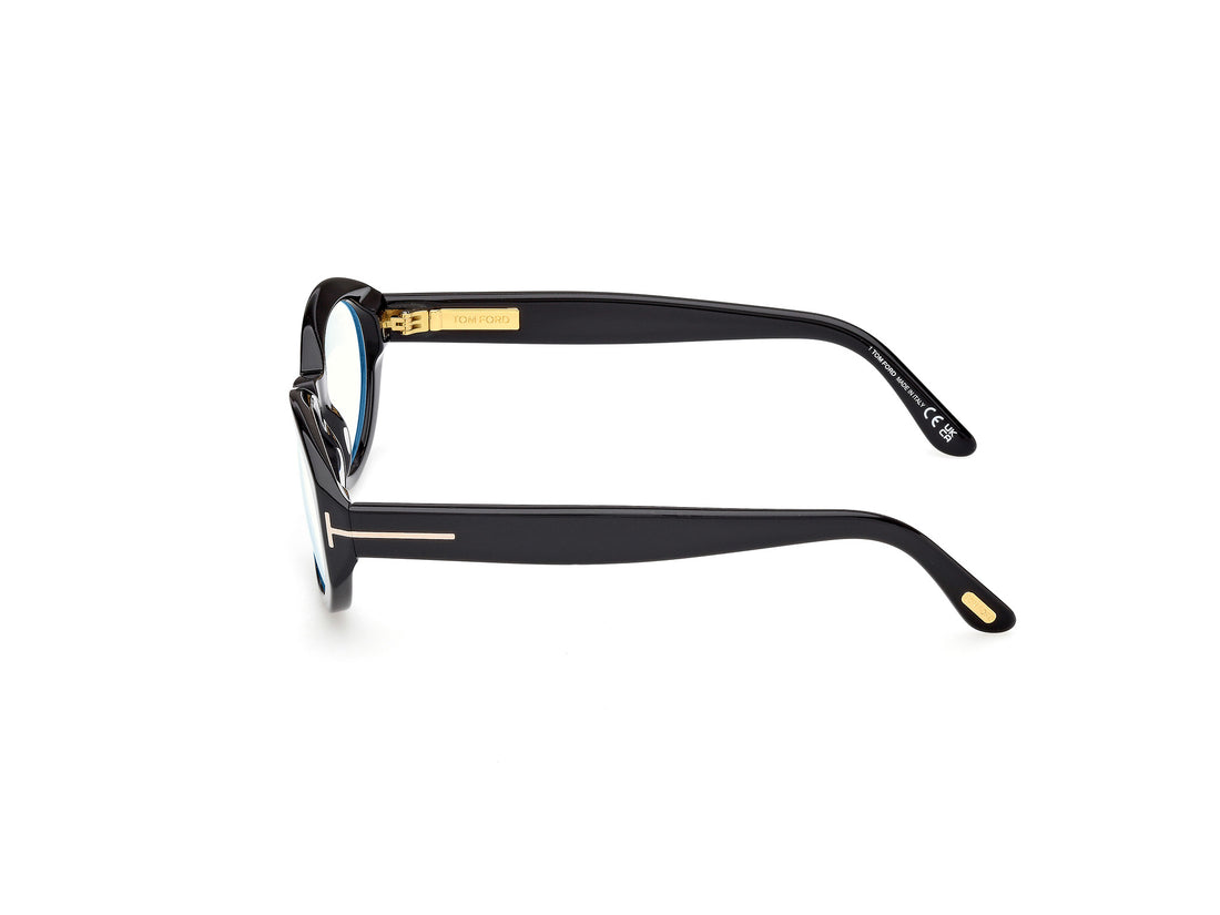 Gafas graduadas tom ford ft6067-b 001 negro oval femenino talla 54mm - Vista de detalle