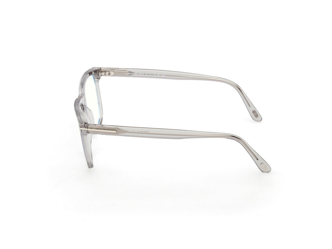 Óculos graduados tom ford ft6080-b 020 gris square masculino tamanho 55mm - Vista de detalhe