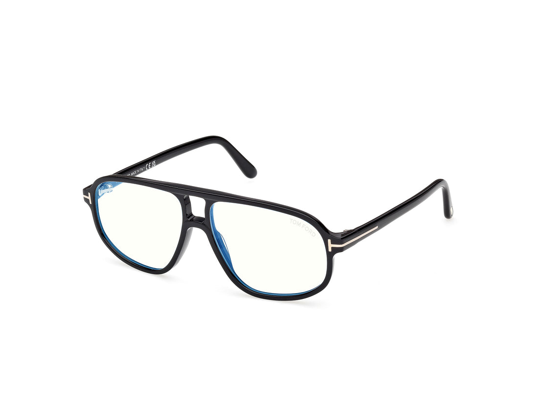 Óculos graduados tom ford ft6082-b 001 negro navigator masculino tamanho 57mm - Vista principal