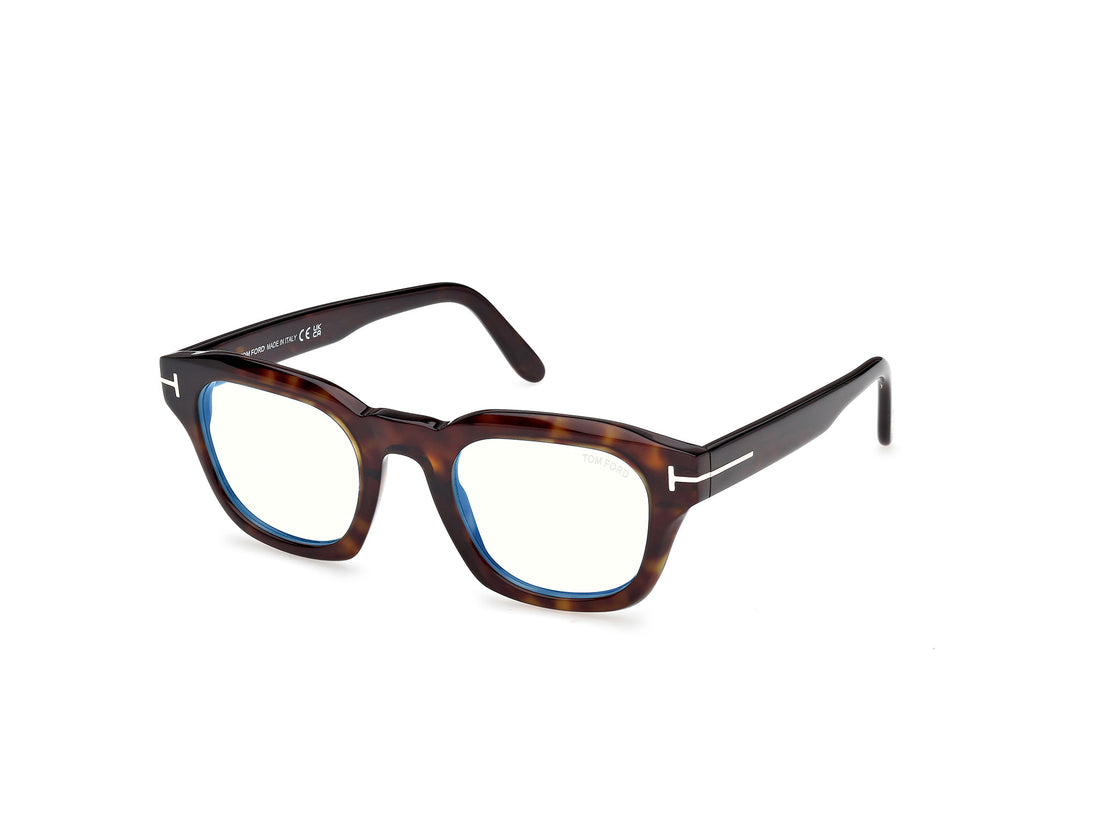Brillen tom ford ft6083-b 052 havana square masculino größe 48mm - Hauptansicht