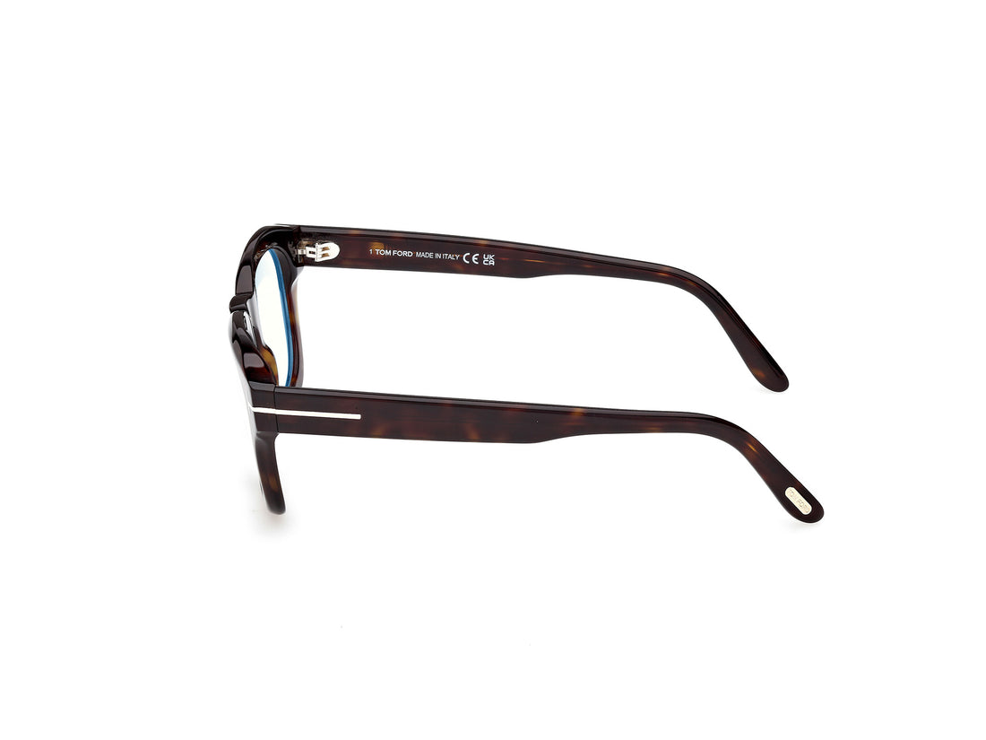 Brillen tom ford ft6083-b 052 havana square masculino größe 48mm - Detailansicht