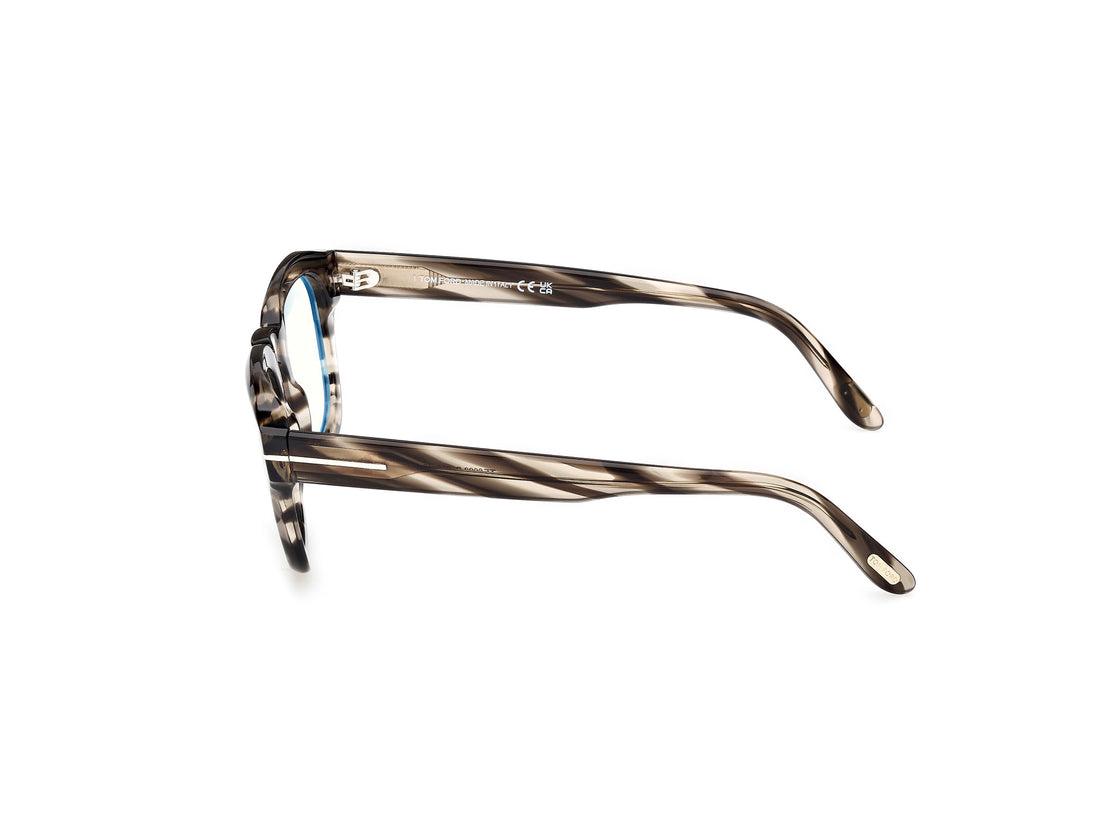 Gafas graduadas tom ford ft6083-b 055 havana square masculino talla 48mm - Vista de detalle