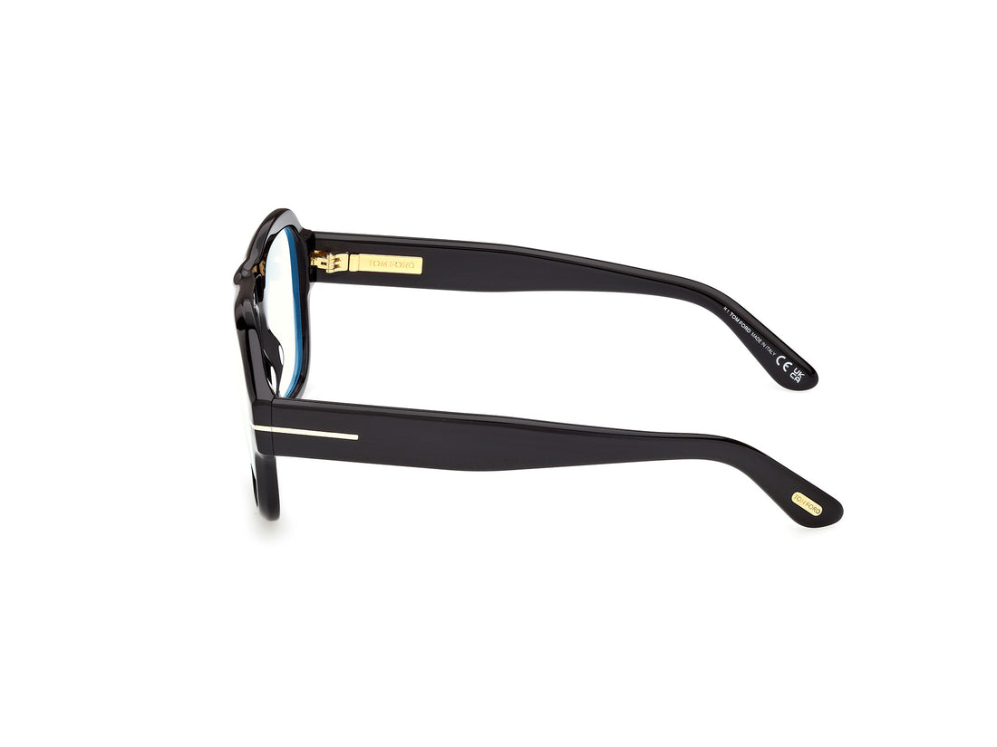Occhiali da vista tom ford ft6085-b 001 negro navigator masculino taglia 54mm - Vista dettagliata