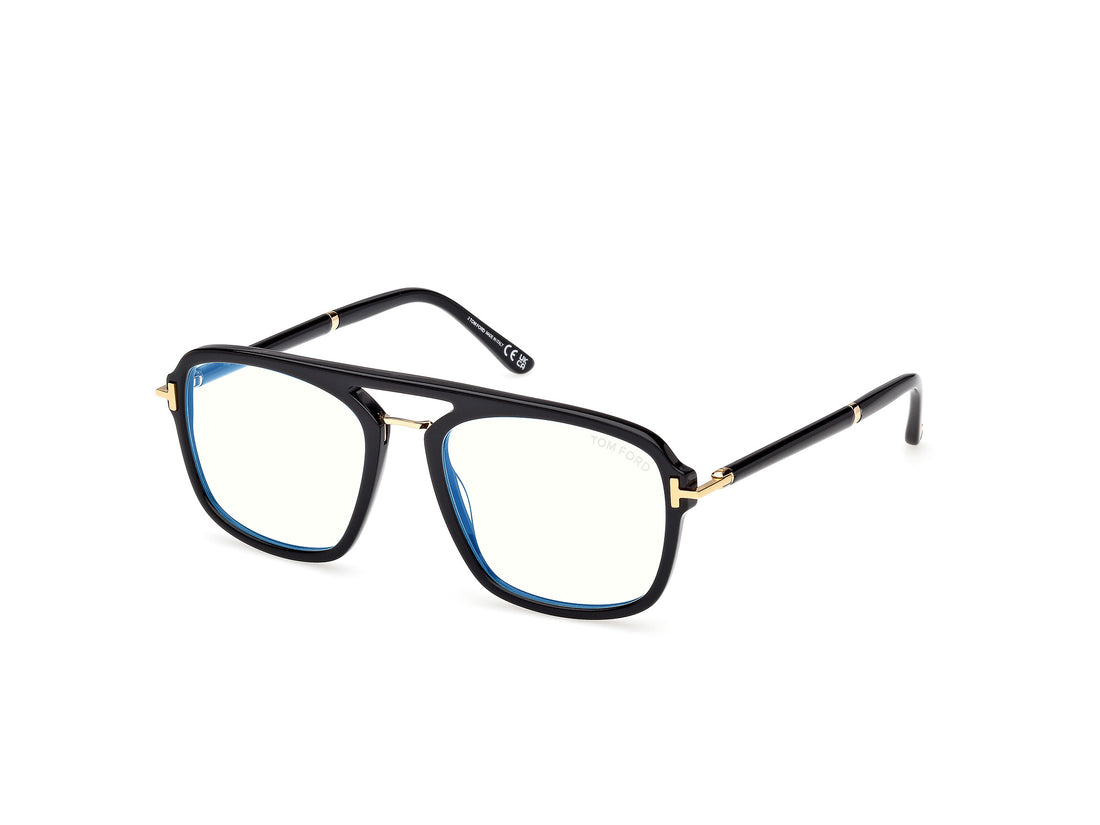 Óculos graduados tom ford ft6086-b 001 negro navigator masculino tamanho 54mm - Vista principal
