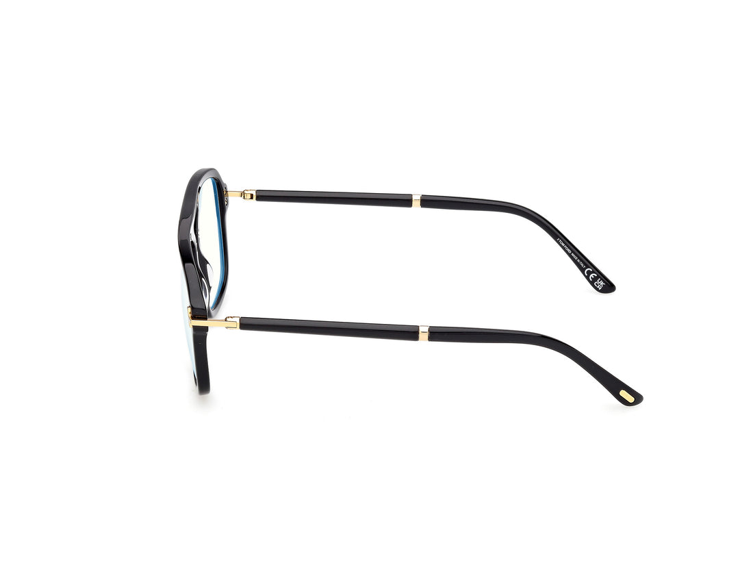 Óculos graduados tom ford ft6086-b 001 negro navigator masculino tamanho 54mm - Vista de detalhe