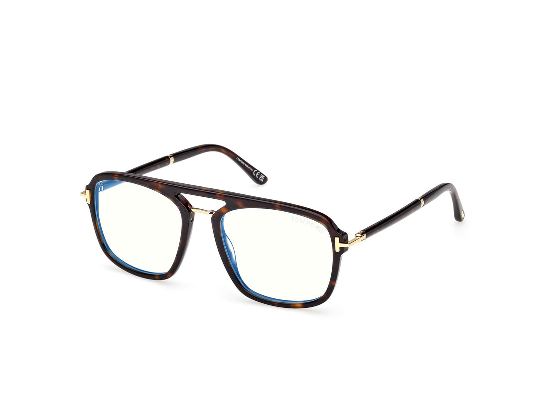 Gafas graduadas tom ford ft6086-b 052 havana navigator masculino talla 54mm - Vista principal