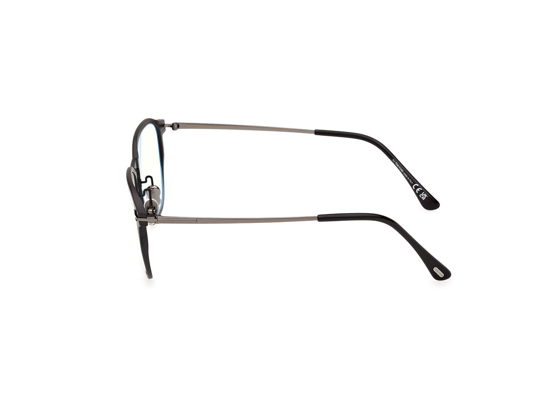 Lunettes de vue tom ford ft6087-b 005 negro square masculino taille 53mm - Vue détaillée