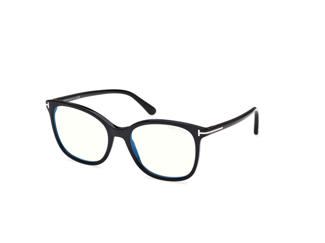 Brillen tom ford ft6089-b 001 negro square femenino größe 54mm - Hauptansicht