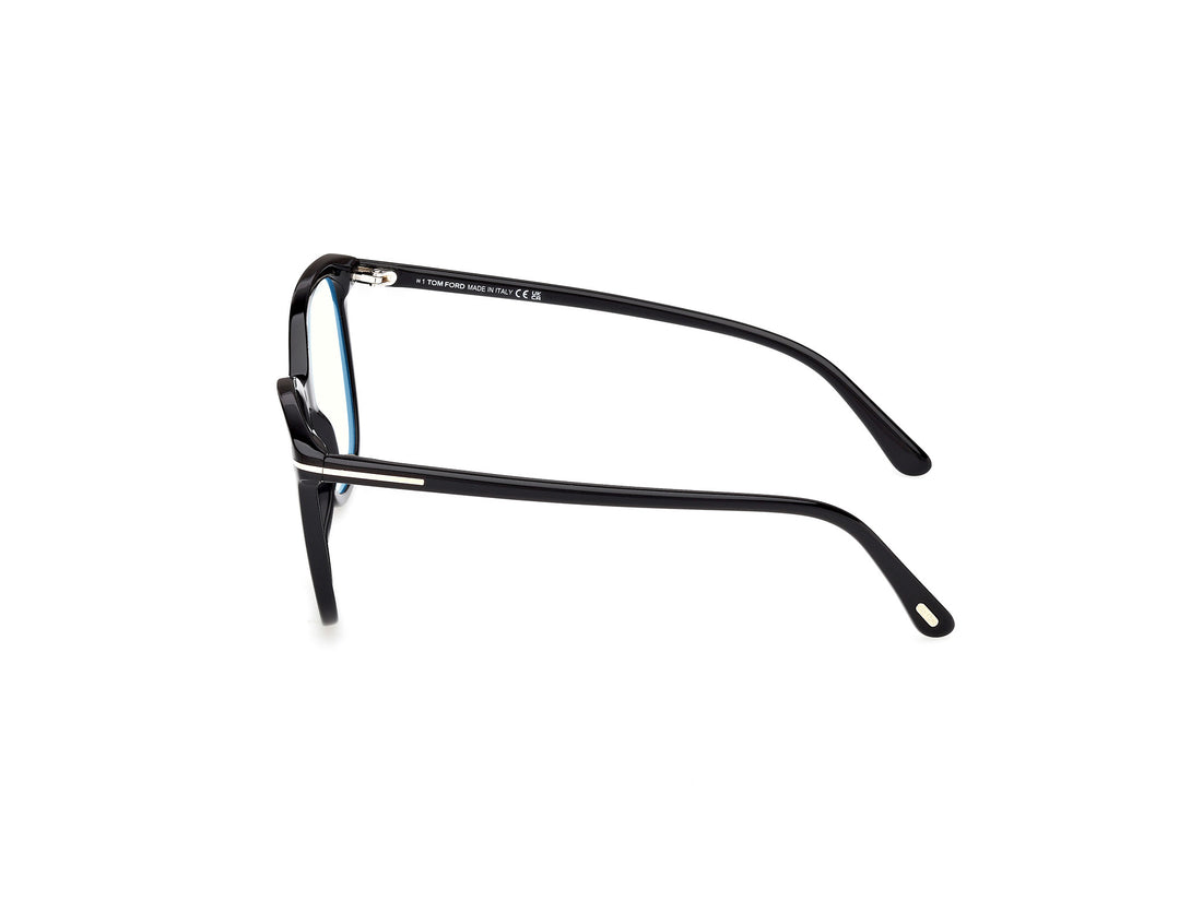 Brillen tom ford ft6089-b 001 negro square femenino größe 54mm - Detailansicht