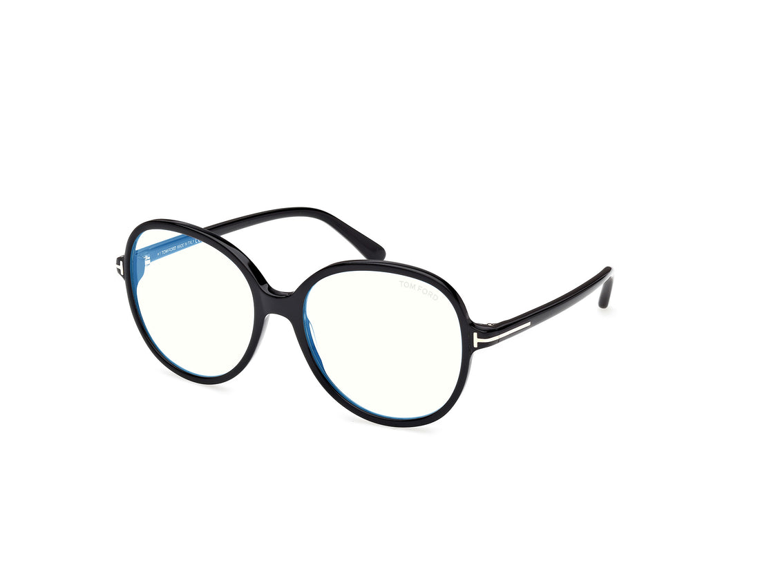 Occhiali da vista tom ford ft6090-b 001 negro round femenino taglia 56mm - Vista principale