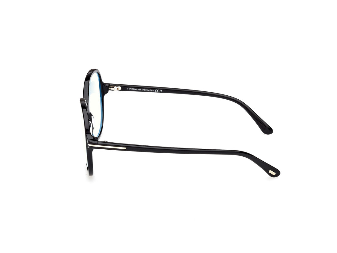 Occhiali da vista tom ford ft6090-b 001 negro round femenino taglia 56mm - Vista dettagliata