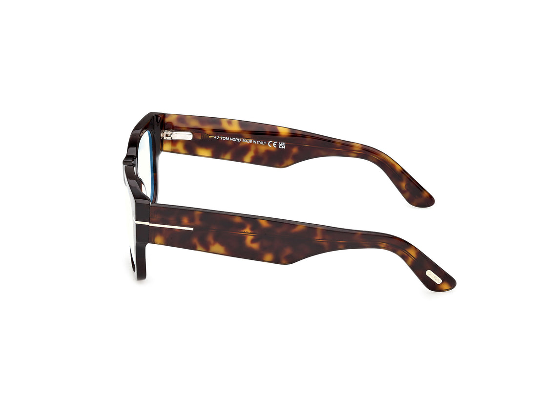 Gafas graduadas tom ford ft6099-b 052 havana square masculino talla 51mm - Vista de detalle