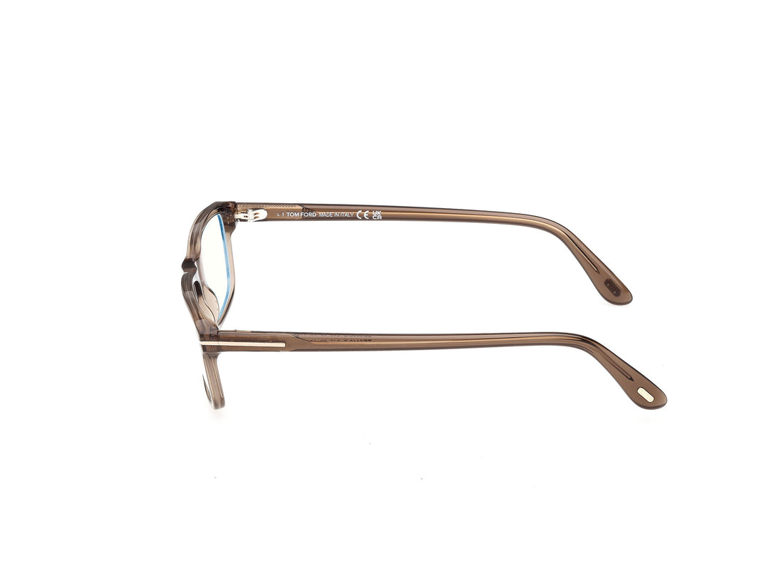Lunettes de vue tom ford ft6119-b 048 marron rectangular masculino taille 53mm - Vue détaillée