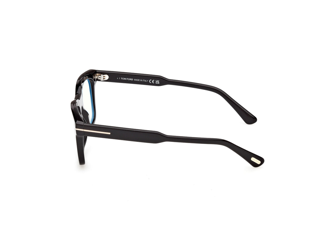 Gafas graduadas tom ford ft6122-b 001 negro square masculino talla 51mm - Vista de detalle