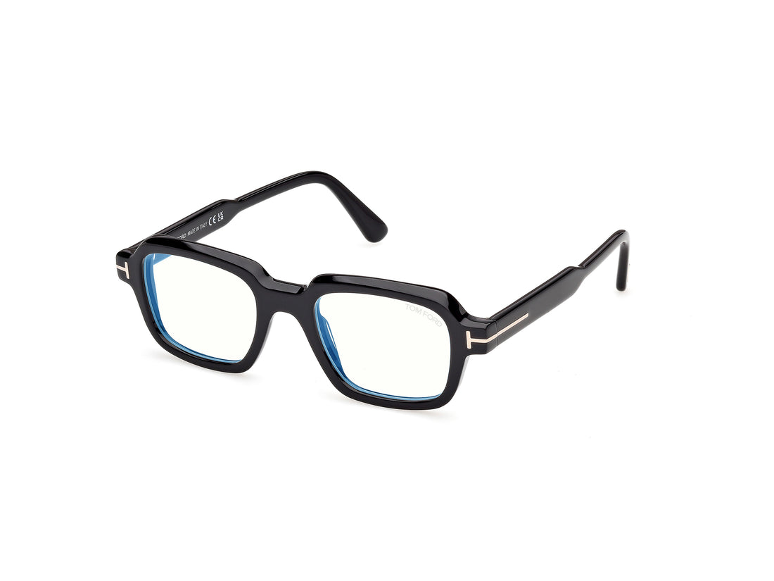Lunettes de vue tom ford ft6123-b 001 negro geometric masculino taille 48mm - Vue principale