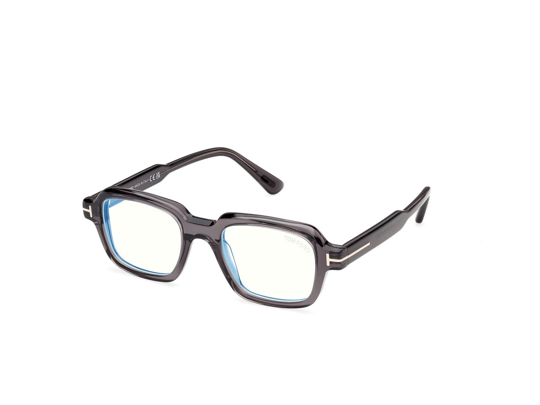 Lunettes de vue tom ford ft6123-b 020 gris geometric masculino taille 48mm - Vue principale