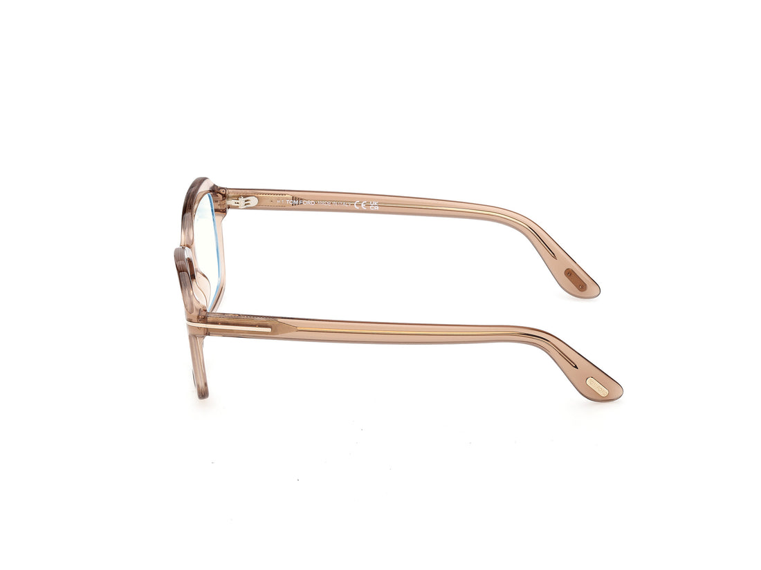 Lunettes de vue tom ford ft6129-b 045 marron rectangular femenino taille 54mm - Vue détaillée