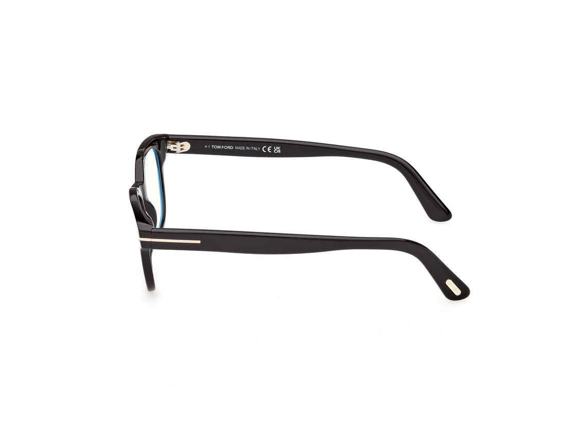 Gafas graduadas tom ford ft6130-b 001 negro square unisex talla 48mm - Vista de detalle