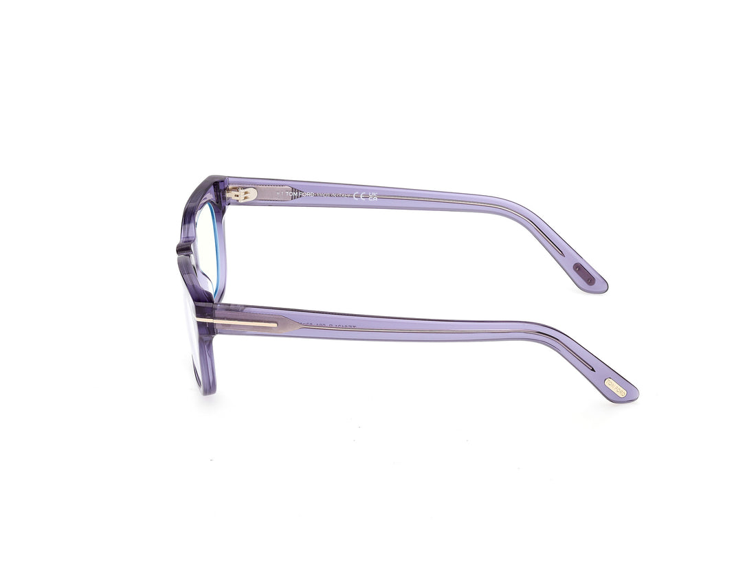 Lunettes de vue tom ford ft6131-b 081 violeta rectangular unisex taille 53mm - Vue détaillée