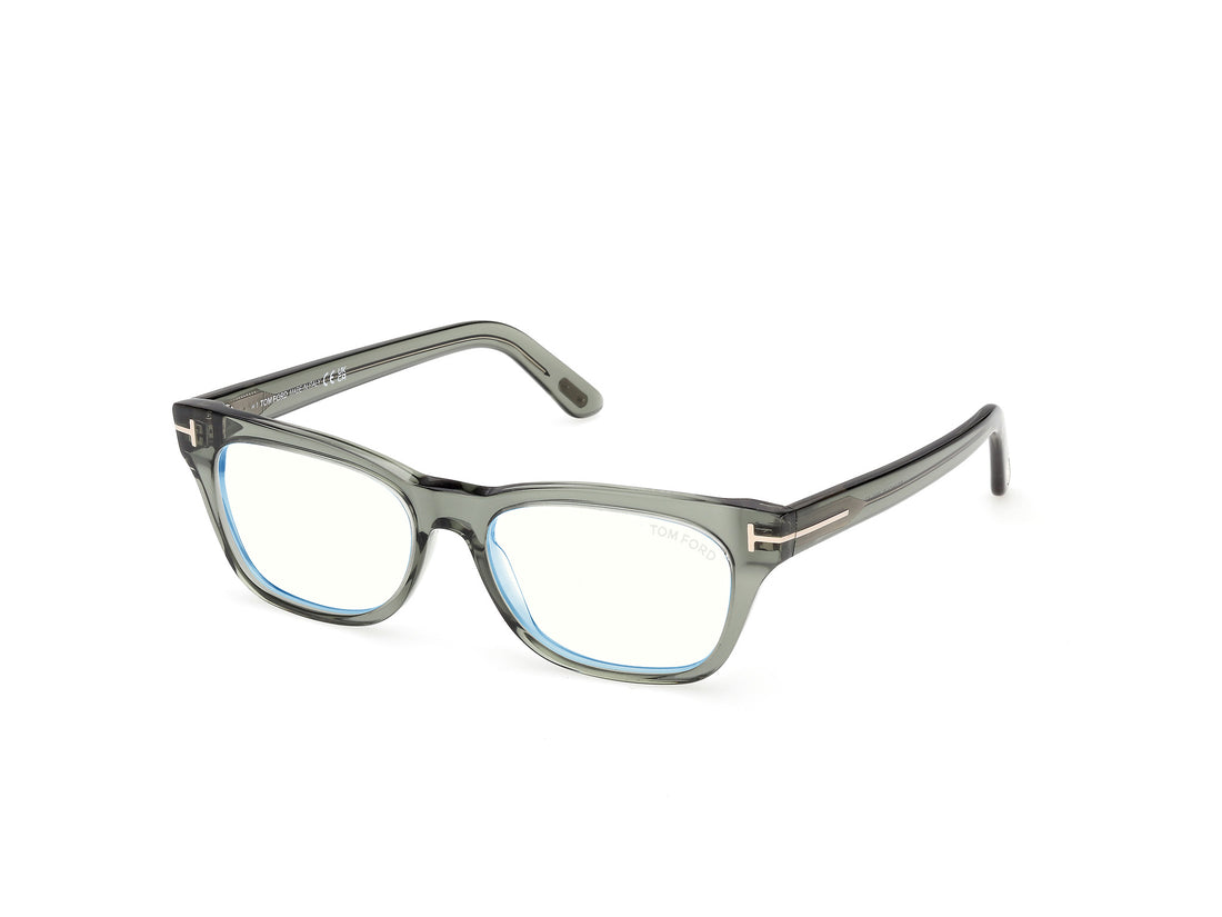 Lunettes de vue tom ford ft6131-b 093 verde rectangular unisex taille 53mm - Vue principale