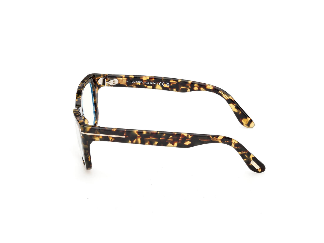 Lunettes de vue tom ford ft6132-b 055 havana butterfly femenino taille 54mm - Vue détaillée
