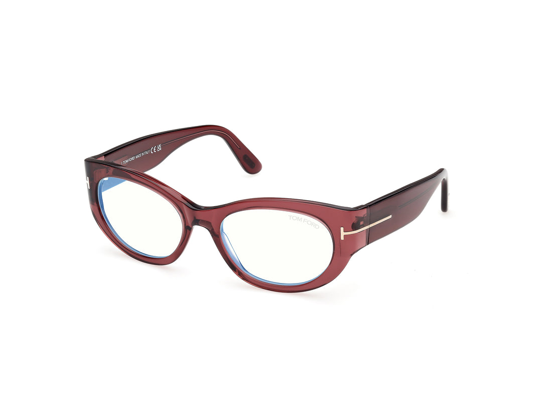 Lunettes de vue tom ford ft6133-b 069 burdeos oval femenino taille 54mm - Vue principale
