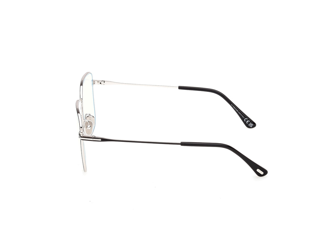 Lunettes de vue tom ford ft6136-b 005 negro square femenino taille 56mm - Vue détaillée