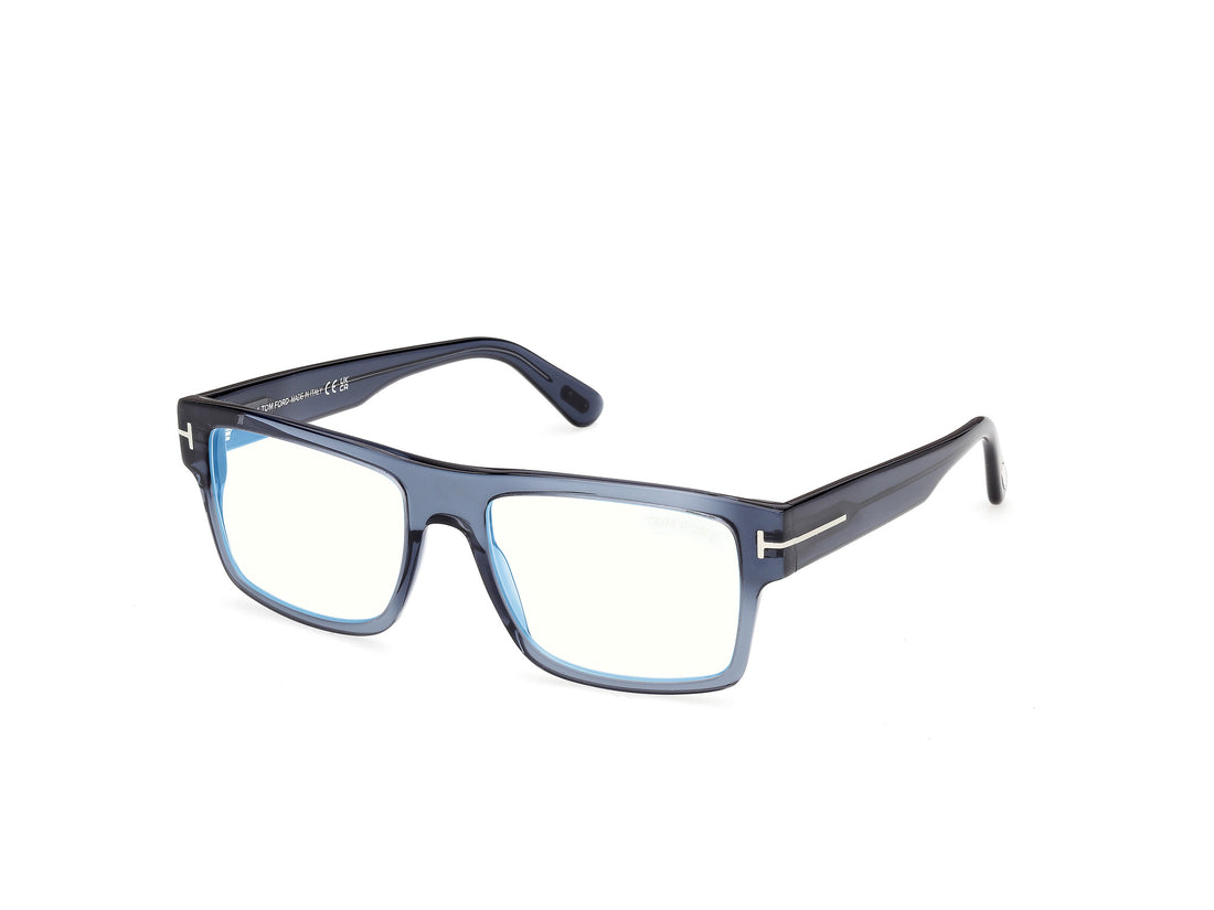 Occhiali da vista tom ford ft6168-b 090 azul rectangular masculino taglia 55mm - Vista principale