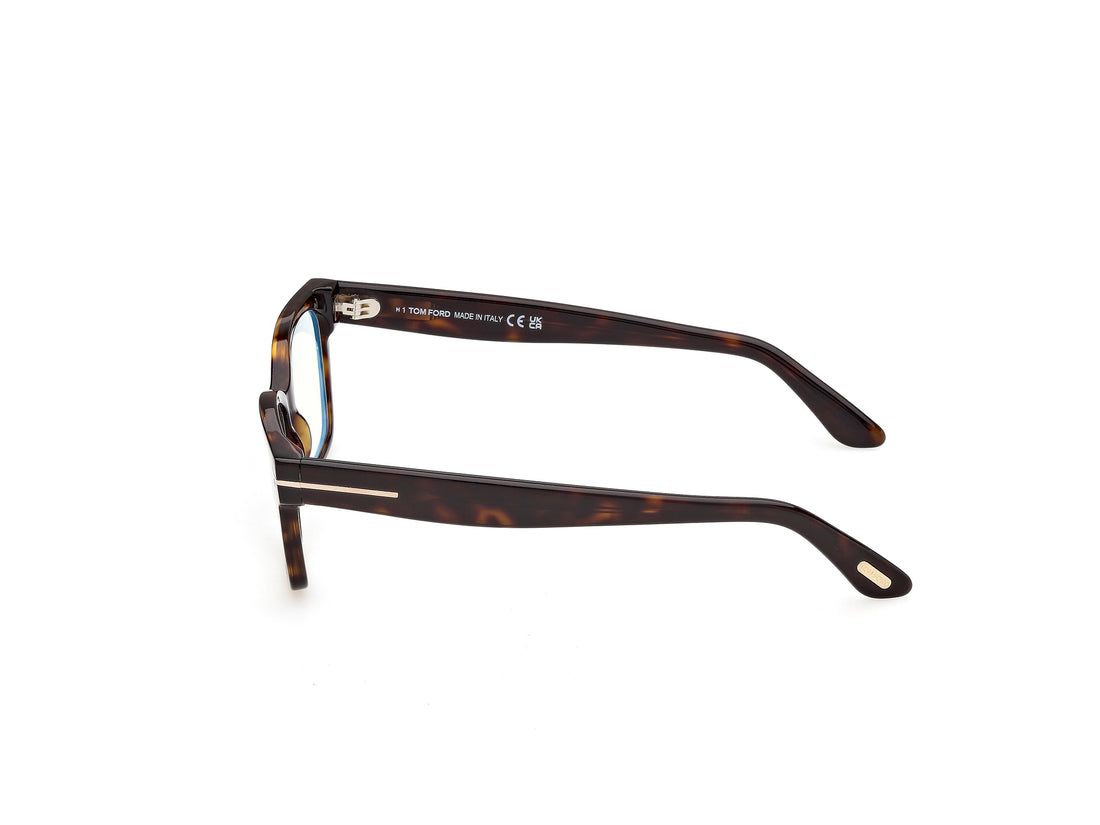 Occhiali da vista tom ford ft6171-b 052 havana rectangular femenino taglia 53mm - Vista dettagliata