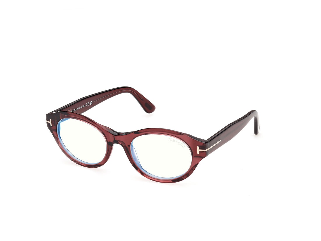 Occhiali da vista tom ford ft6172-b 069 burdeos oval femenino taglia 51mm - Vista principale