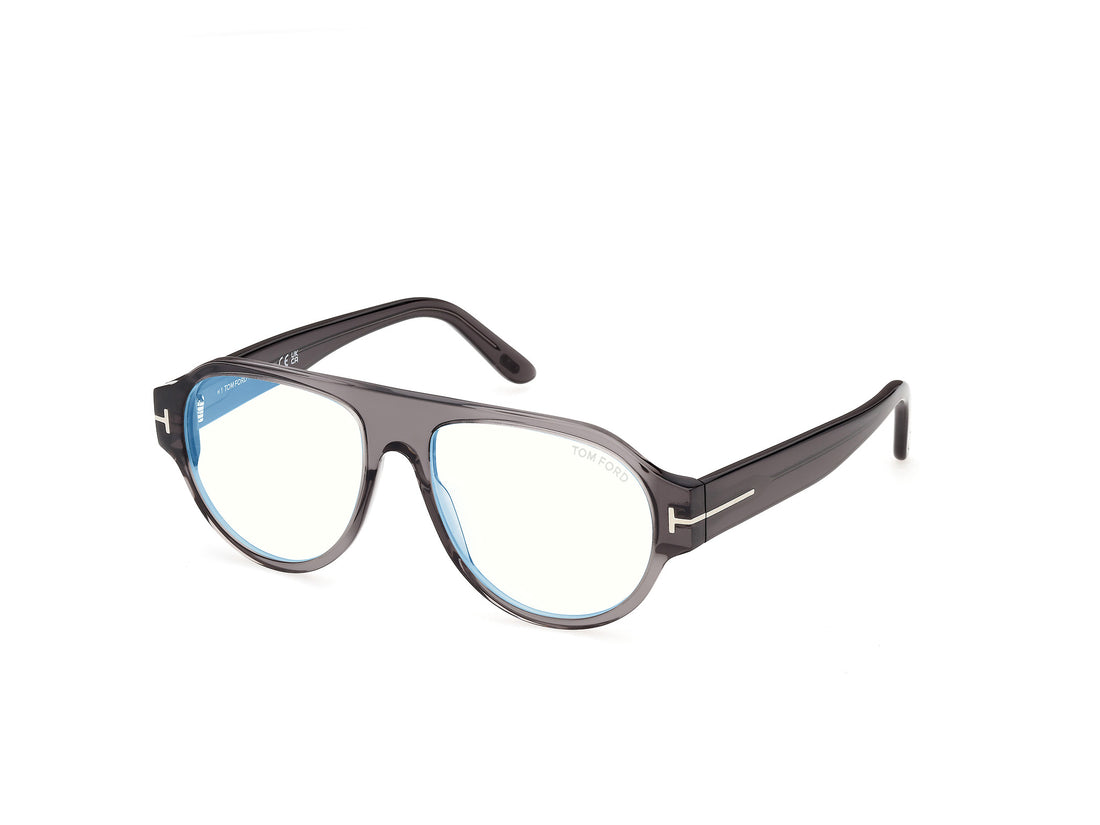 Brillen tom ford ft6178-b 020 gris pilot masculino größe 54mm - Hauptansicht