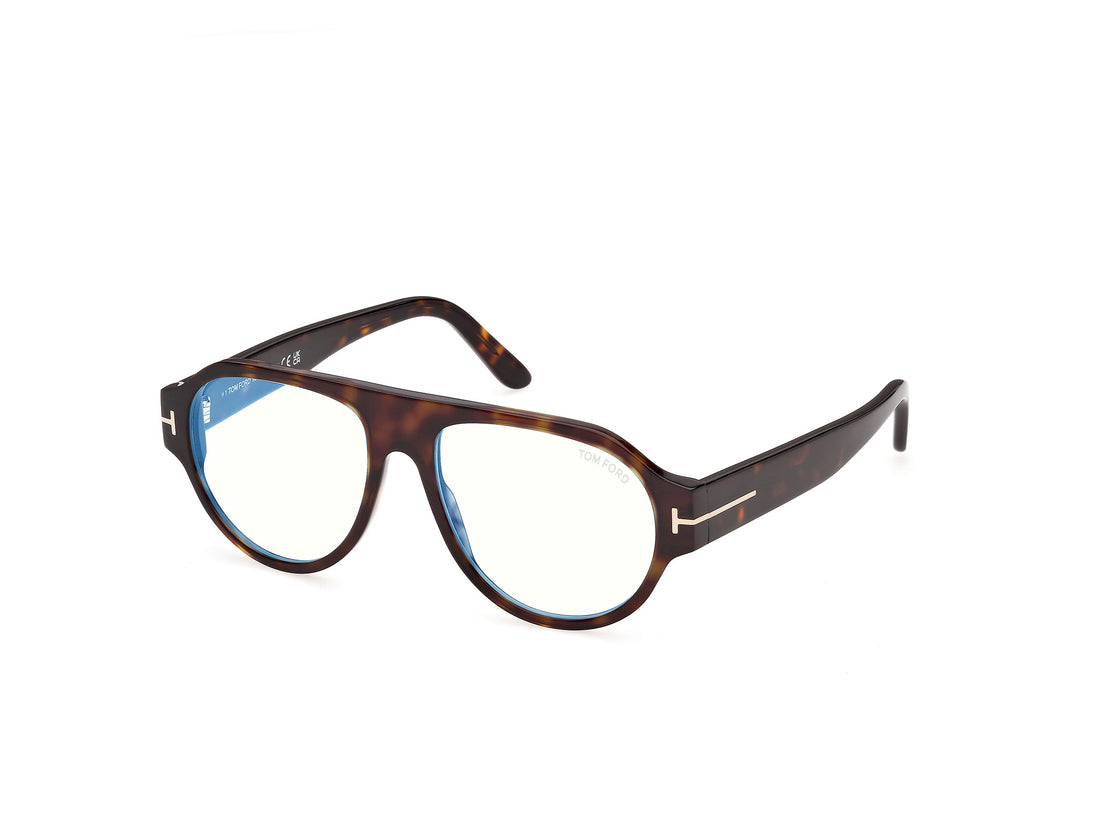 Brillen tom ford ft6178-b 052 havana pilot masculino größe 54mm - Hauptansicht