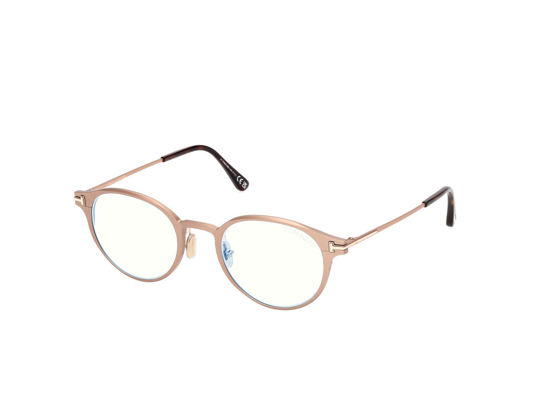 Brillen tom ford ft6188-b 035 bronce round masculino größe 50mm - Hauptansicht