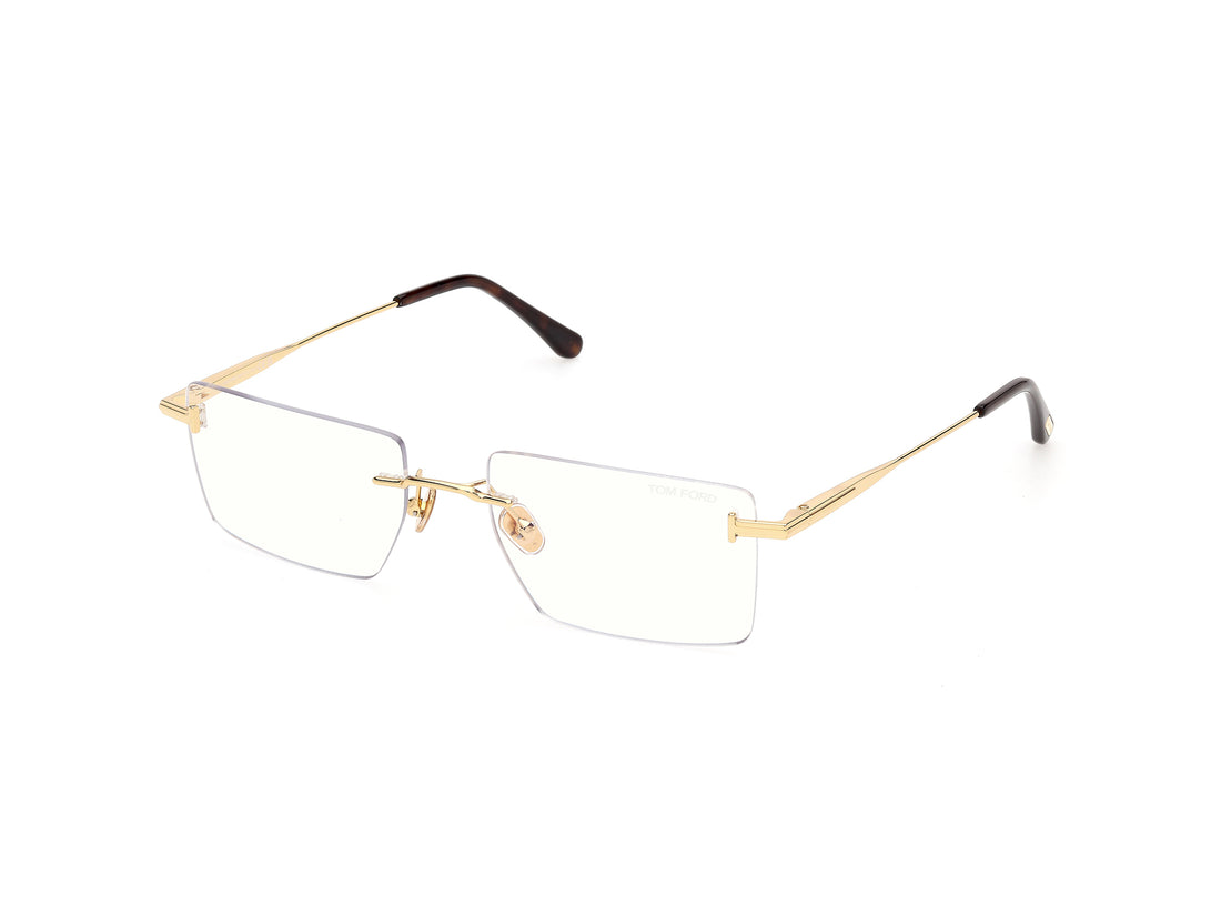 Brillen tom ford ft6197-b 030 dorado rectangular masculino größe 58mm - Hauptansicht
