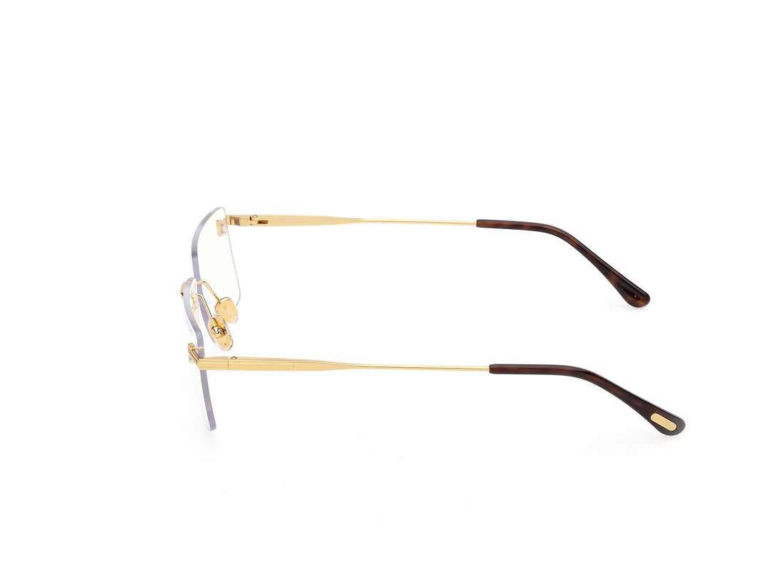 Brillen tom ford ft6197-b 030 dorado rectangular masculino größe 58mm - Detailansicht