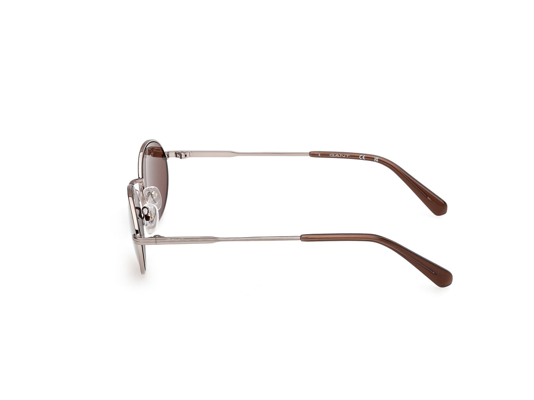 Occhiali da sole gant ga00025 36e bronce round unisex taglia 51mm - Vista dettagliata