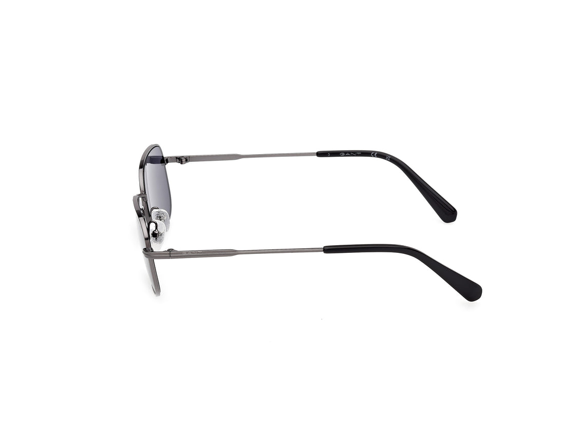 Occhiali da sole gant ga00036 08a plateado rectangular masculino taglia 53mm - Vista dettagliata