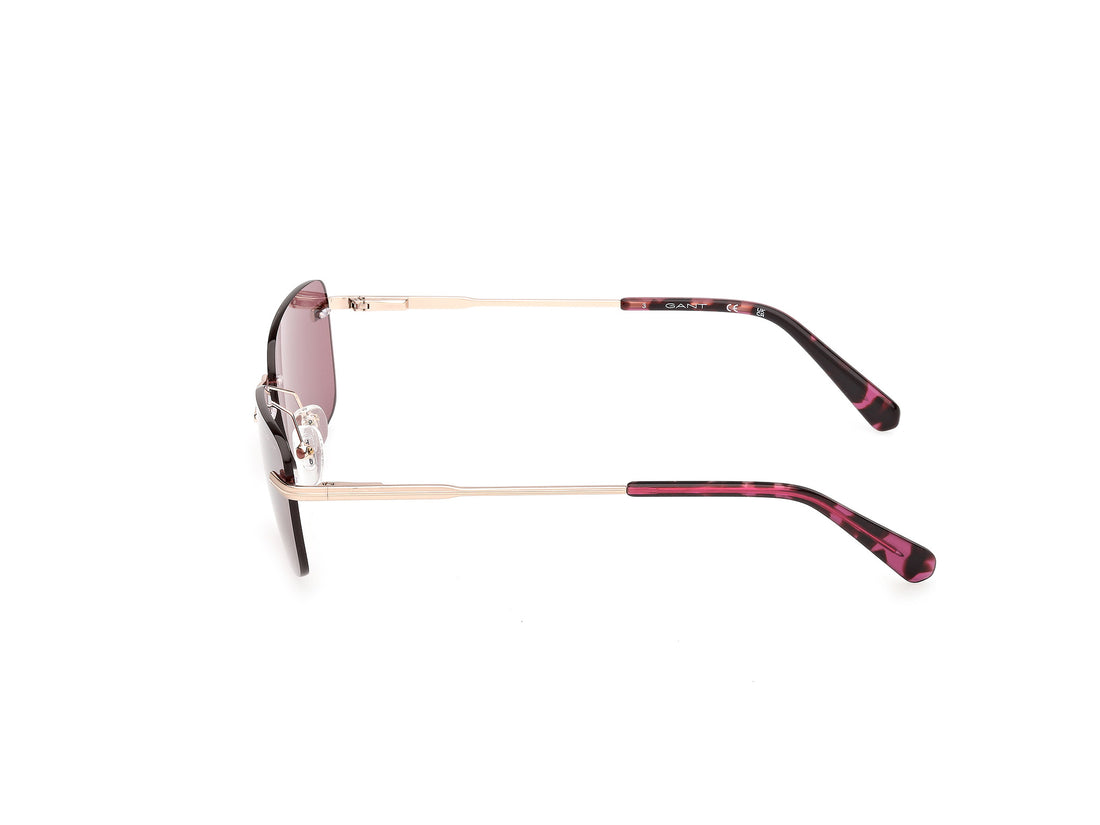 Occhiali da sole gant ga00040 28s dorado rectangular masculino taglia 57mm - Vista dettagliata