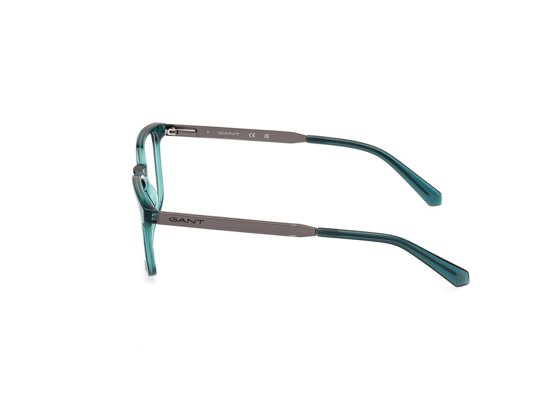 Occhiali da vista gant ga3217 096 verde masculino taglia 52mm - Vista dettagliata
