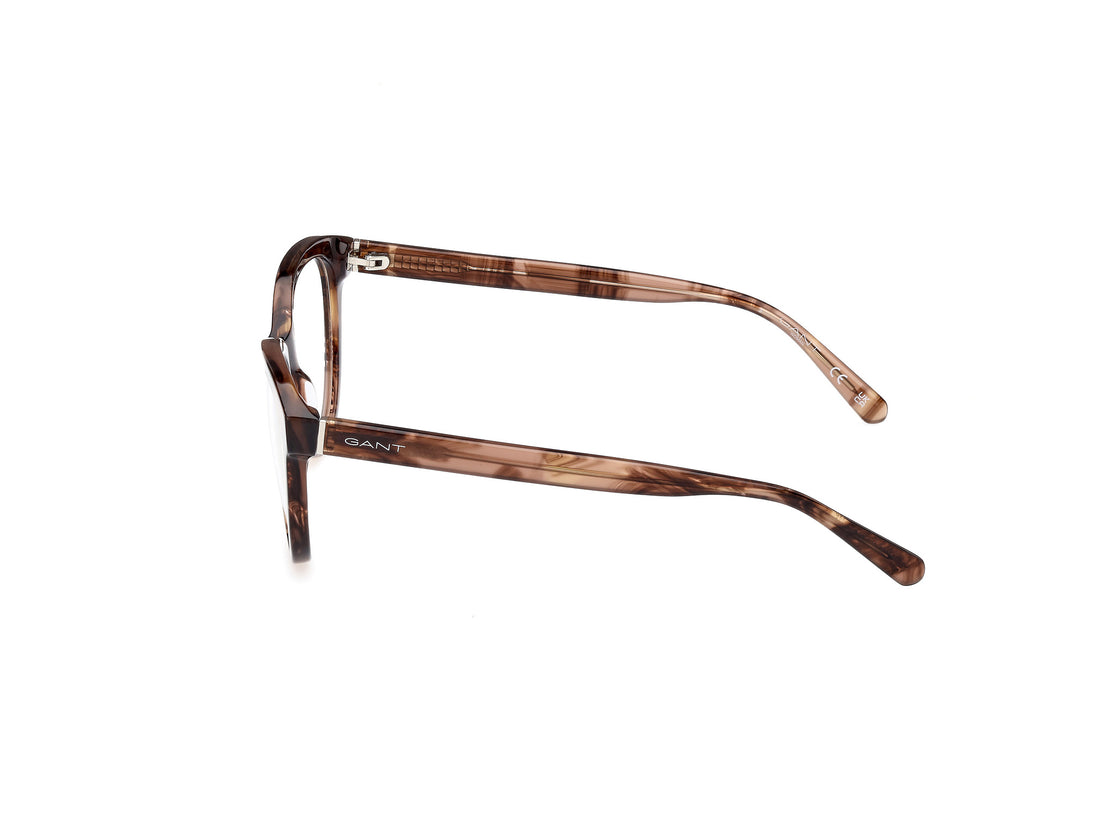 Occhiali da vista gant ga4153 052 havana cat eye femenino taglia 50mm - Vista dettagliata