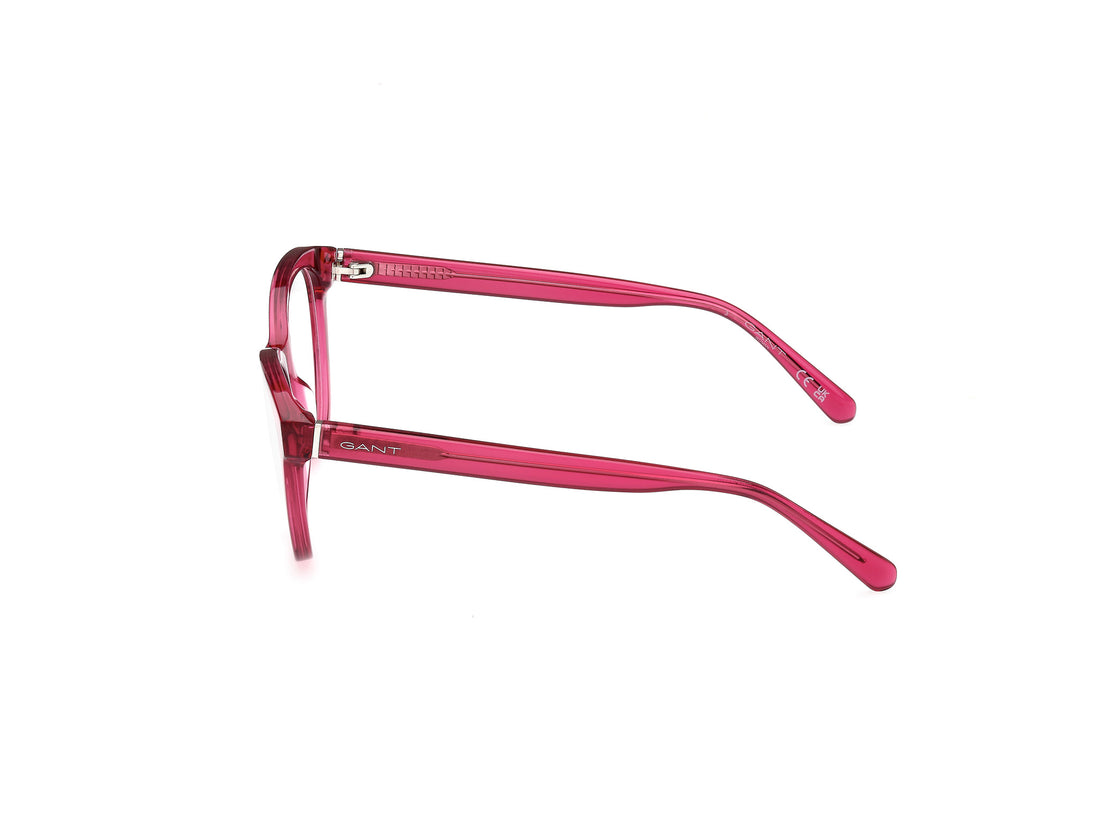 Occhiali da vista gant ga4153 075 rosa cat eye femenino taglia 50mm - Vista dettagliata