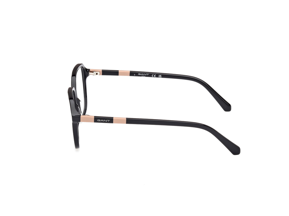 Occhiali da vista gant ga4155 001 negro square femenino taglia 53mm - Vista dettagliata