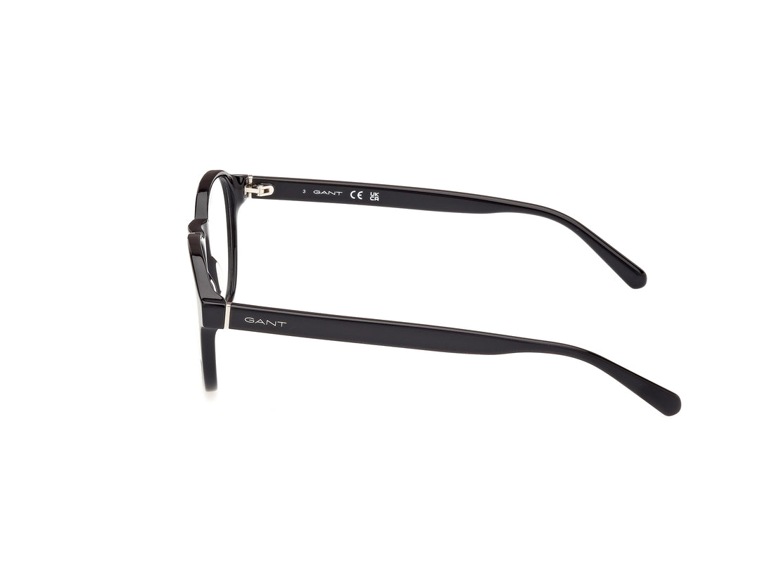 Occhiali da vista gant ga50006 001 negro masculino taglia 52mm - Vista dettagliata