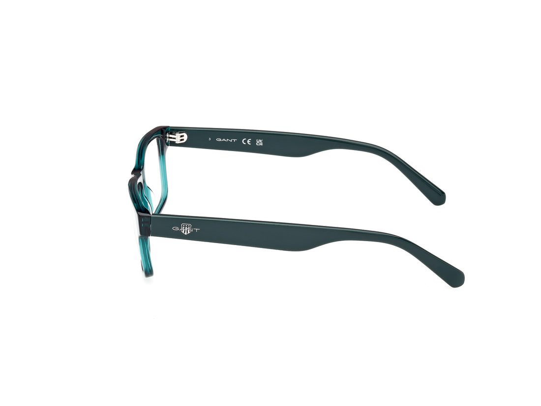 Occhiali da vista gant ga50017 096 verde rectangular masculino taglia 53mm - Vista dettagliata