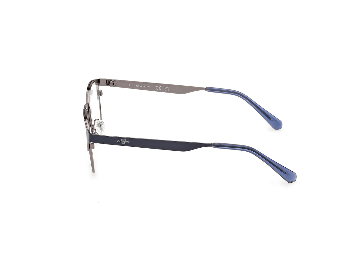 Occhiali da vista gant ga50019 090 azul round masculino taglia 50mm - Vista dettagliata