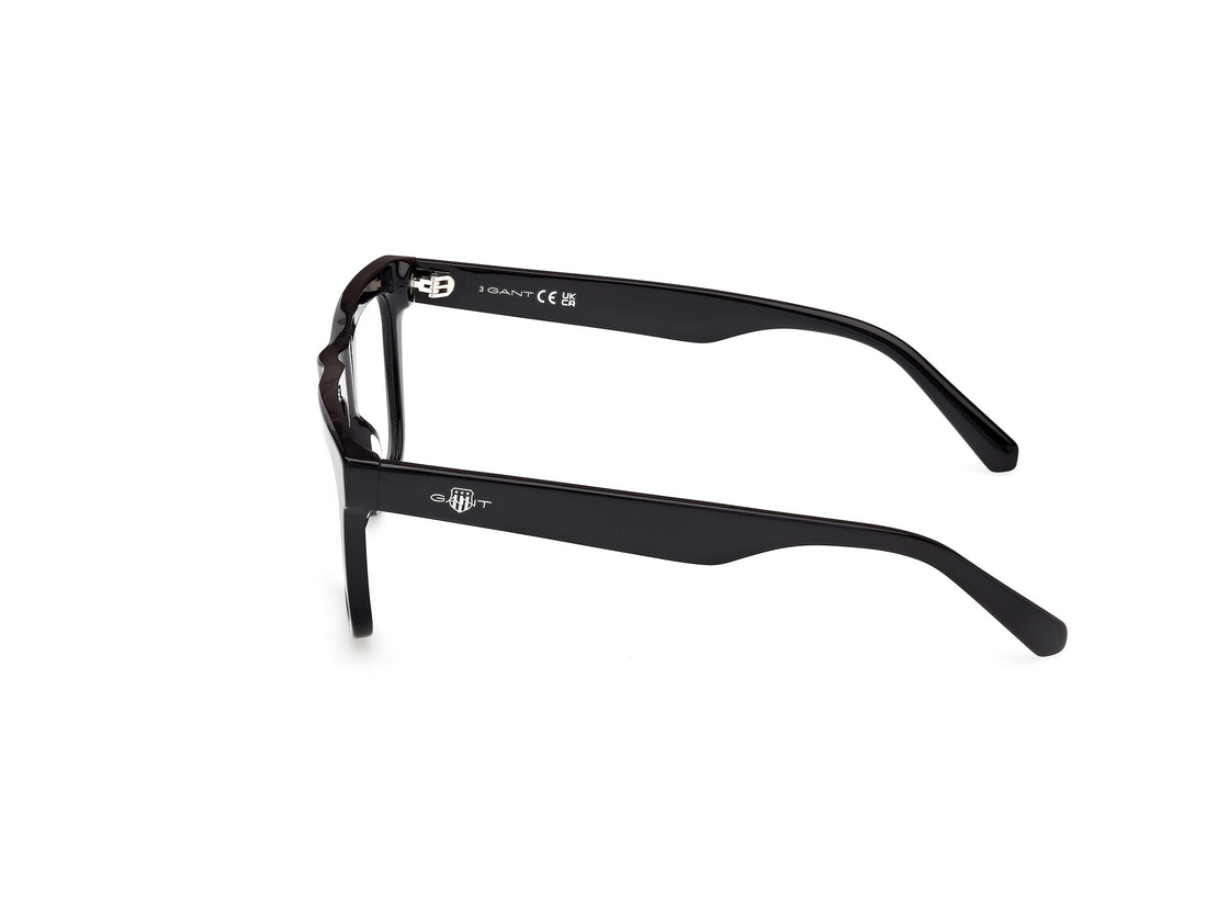 Occhiali da vista gant ga50044 001 negro square masculino taglia 53mm - Vista dettagliata