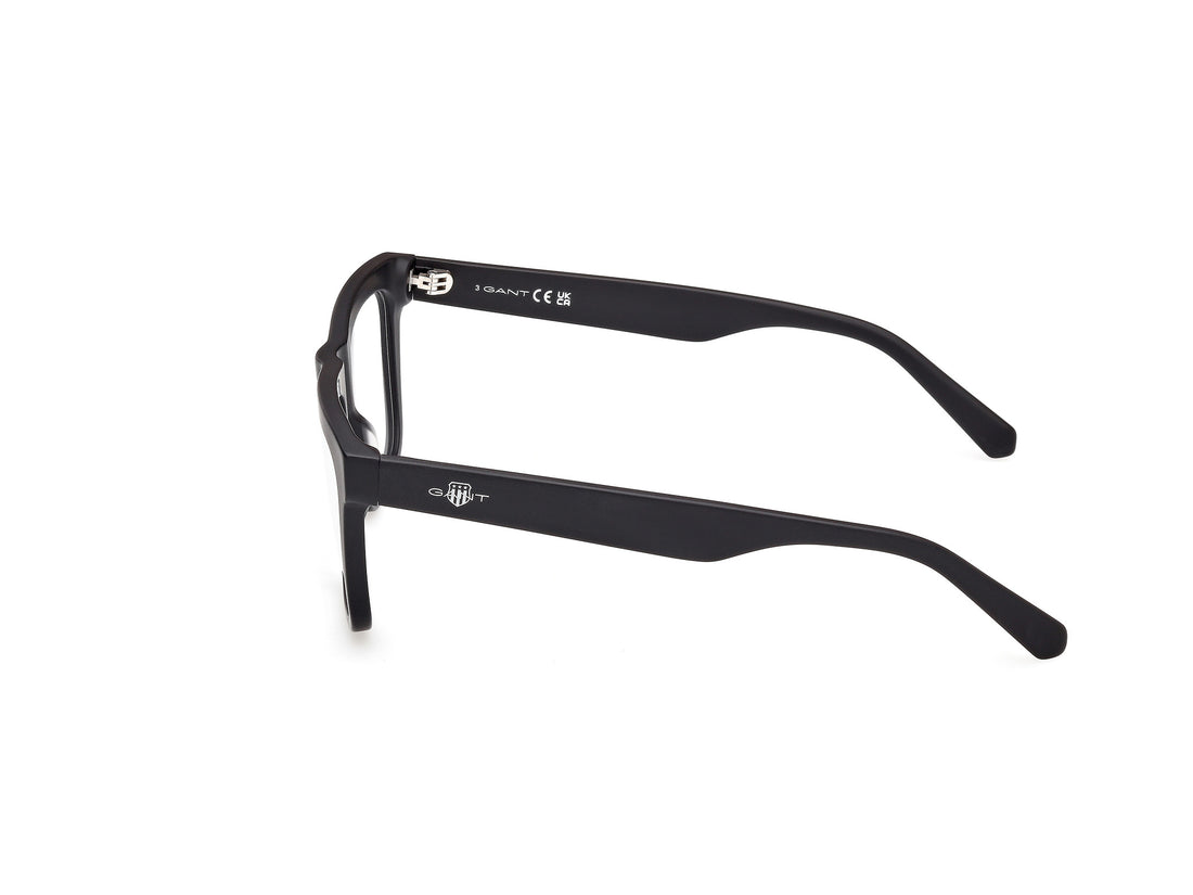 Occhiali da vista gant ga50044 002 negro square masculino taglia 53mm - Vista dettagliata