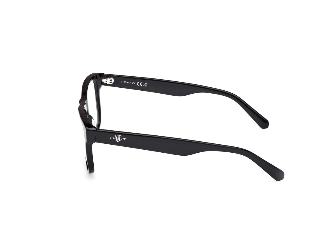 Occhiali da vista gant ga50045 001 negro square masculino taglia 55mm - Vista dettagliata